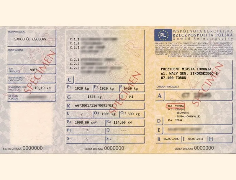Co zrobić, gdy zgubisz dowód rejestracyjny i czy można dalej jeździć