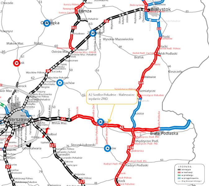 A2 Siedlce Biała Podlaska