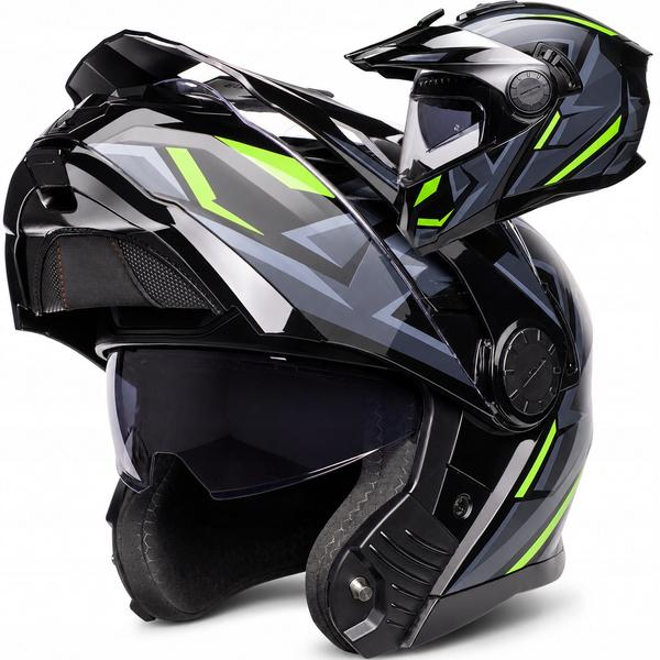 Bezpieczny kask motocyklowy