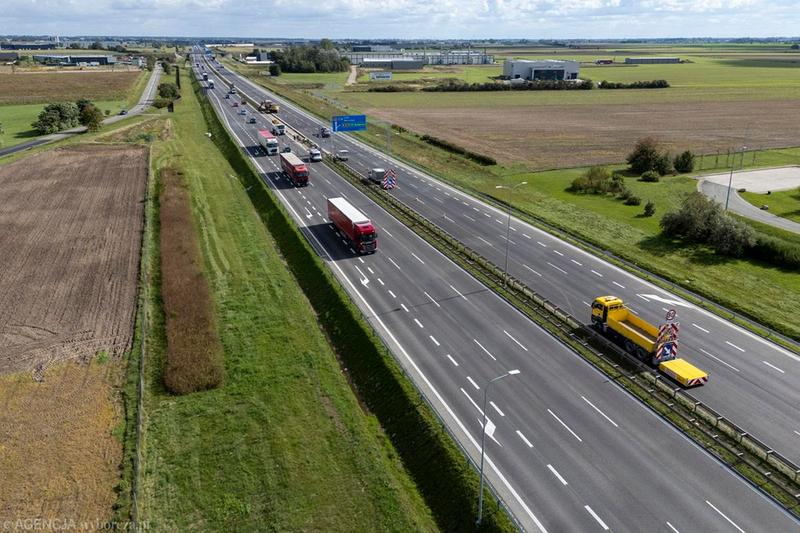 Limity prędkości na autostradzie