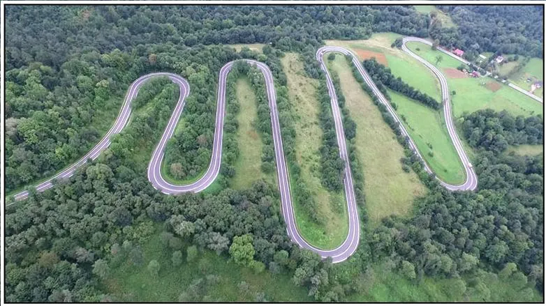 Motocyklem w Bieszczadach
