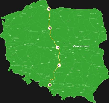 Płatność na bramkach A1