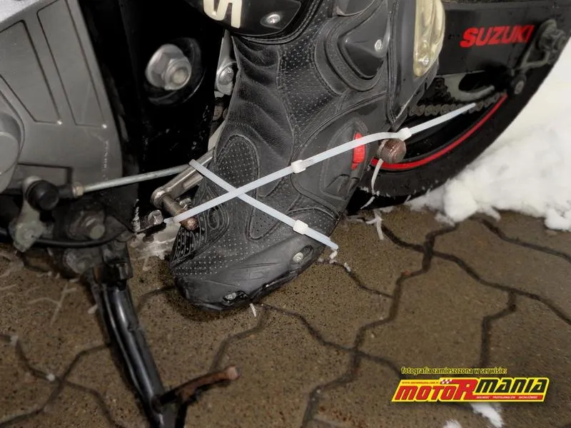Płynna jazda na motocyklu
