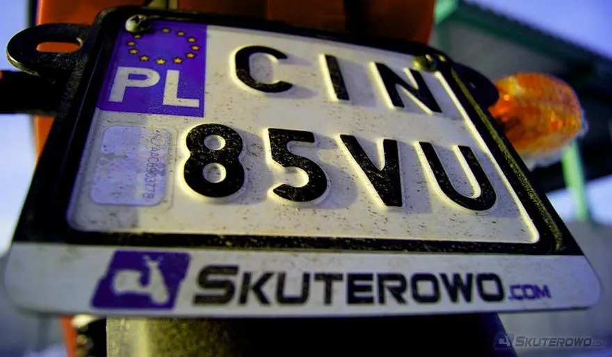 Przerejestrowanie motoroweru