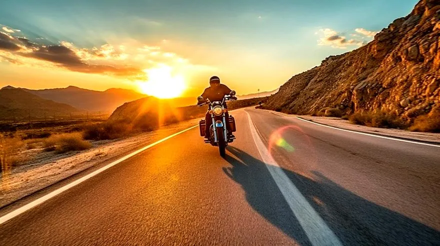 Przygotowanie do wycieczki motocyklowej