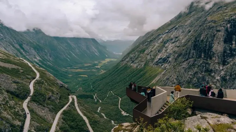 Trollstigen motocyklem
