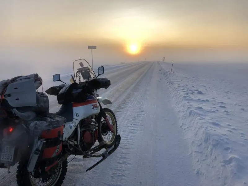 Wyprawa motocyklem Nordkapp