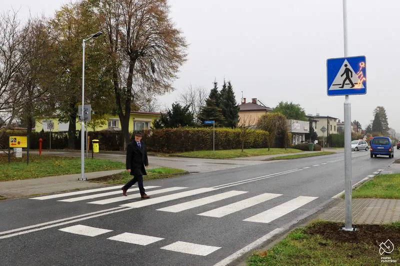 Wyprzedzanie na przejściu
