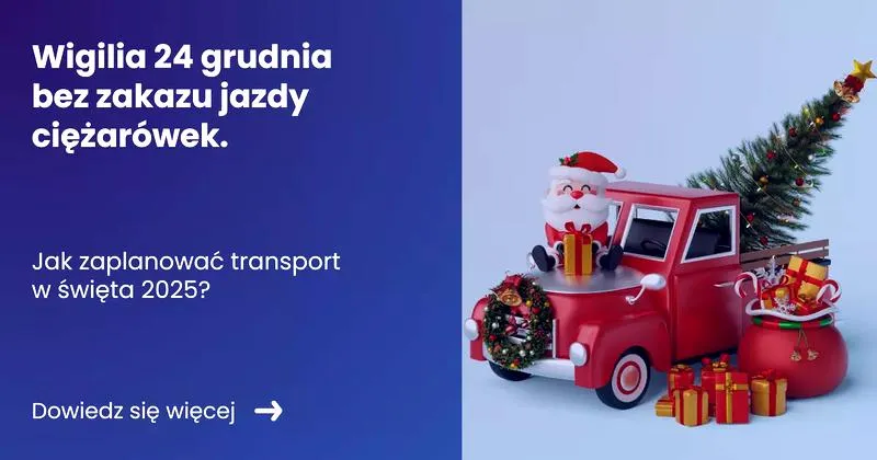 Zakaz ruchu ciężarówek