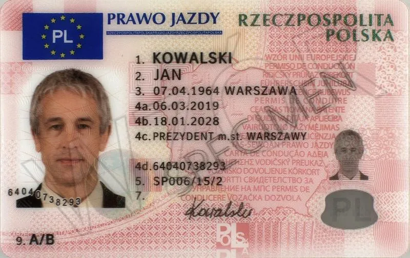 Zgubione prawo jazdy