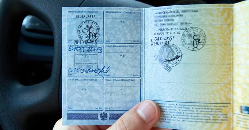 Zgubiony dowód rejestracyjny