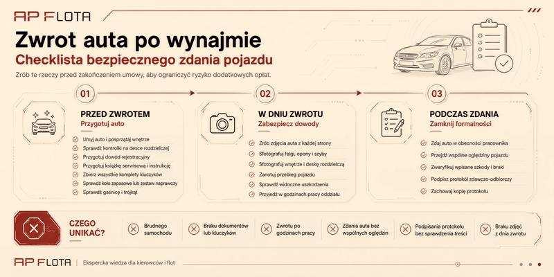 Zwrot samochodu po zakupie
